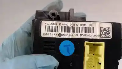 Peça sobressalente para automóvel em segunda mão comando de sofagem (chauffage / ar condicionado) por citroen c3 ii (sc_) 1.4 hdi 70 (sc8hzc sc8hr0 sc8hp4) referências oem iam 96831720xt  
