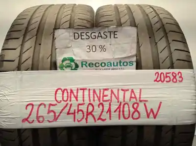 Second-hand car spare part tire for infiniti fx 3.7 v6 (320 cv) 3.7 v6 oem iam references 26545r21108w