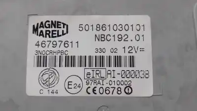 Pezzo di ricambio per auto di seconda mano modulo elettronico per fiat stilo (192) 1.9 jtd cat riferimenti oem iam 46797611  501861030101