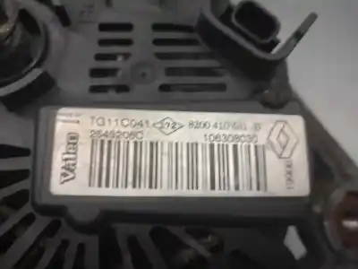 Recambio de automóvil de segunda mano de alternador para renault megane ii berlina 5p 1.5 dci diesel referencias oem iam 8200410681b  tg11c041