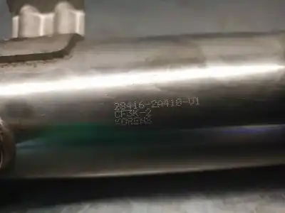 Peça sobressalente para automóvel em segunda mão radiador de gases de escape (egr) por kia cee´d 1.6 crdi cat referências oem iam 284162a410v2  