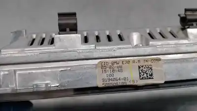 Second-hand car spare part multifunction display for bmw x5 (e70) 3.0 turbodiesel cat oem iam references 919406401  