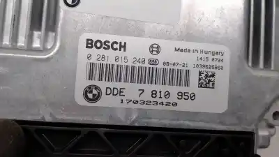 Second-hand car spare part ecu engine control for bmw x5 (e70) 3.0 turbodiesel cat oem iam references 7810950  0281015240