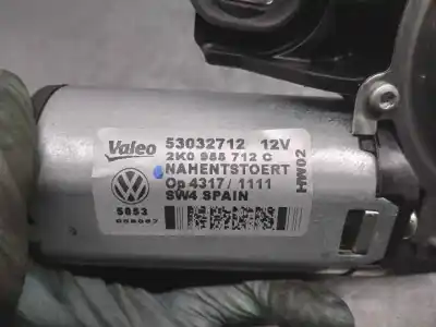 Second-hand car spare part rear windshield wiper motor for volkswagen caddy ka/kb (2c) 1.6 tdi oem iam references 2k0955712c  53032712