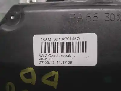 Автозапчасти б/у замок передней правой двери за volkswagen caddy ka/kb (2c) 1.6 tdi ссылки oem iam 3d1837016aq  