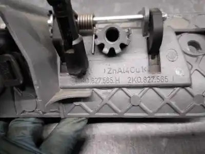 Автозапчасти б/у внешняя ручка ворот за volkswagen caddy ka/kb (2c) 1.6 tdi ссылки oem iam 2k0827565h  