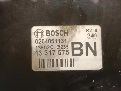 Second-hand car spare part brake servo for opel corsa d 1.3 16v cdti oem iam references 13317575  0204051131