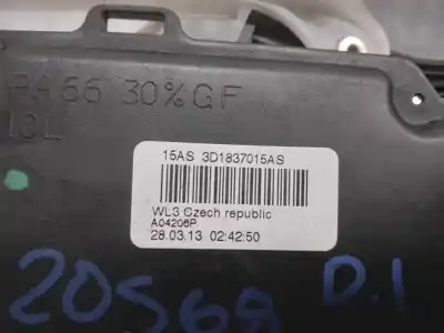 Second-hand car spare part left front door lock for volkswagen caddy ka/kb (2c) 1.6 tdi oem iam references 3d1837015as  