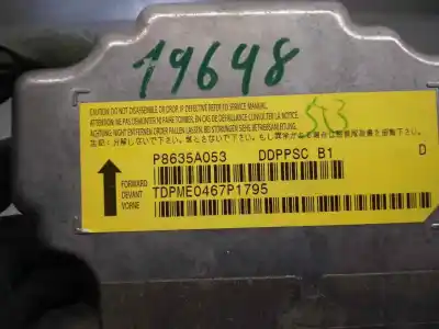 Piesă de schimb auto la mâna a doua unitate de control airbag pentru mitsubishi outlander (cw0) 2.0 di-d cat referințe oem iam p8635a053  
