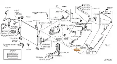 Автозапчасти б/у трубы кондиционирования воздуха за infiniti fx 3.7 v6 (320 cv) 3.7 v6 ссылки oem iam 924901cb0a  