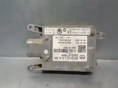 Pièce détachée automobile d'occasion unité de commande d'éclairage pour mazda cx-7 (er) 2.2 mzr-cd awd (er10a) références oem iam g33d67y80h  6pz00901460