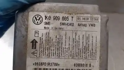 Автозапчасти б/у блок управления подушками безопасности за volkswagen jetta (1k2) 2.0 tdi ссылки oem iam 1k0909605t  5wk43412