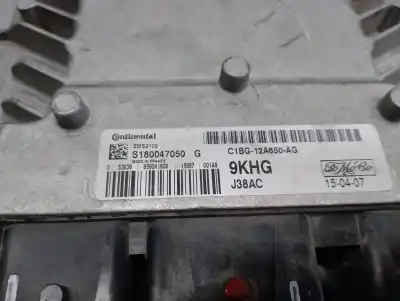 Second-hand car spare part ecu engine control for ford fiesta vi (cb1, ccn) 1.25 oem iam references c1bg12a650ag  s180047050g