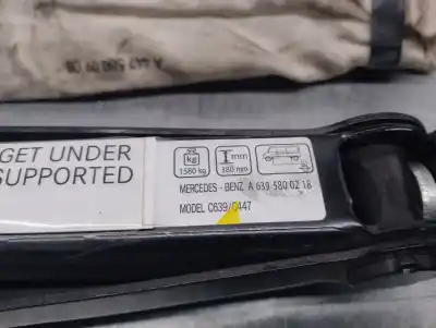 Pièce détachée automobile d'occasion cric hydraulique pour mercedes-benz vito tourer (447) 2.0 cdi cat références oem iam a6395800218  