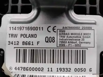 Second-hand car spare part front right air bag for mercedes-benz vito tourer (447) 2.0 cdi cat oem iam references a4478600002  34128661f