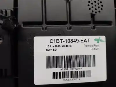 Автозапчасти б/у приборная доска за ford fiesta vi (cb1, ccn) 1.25 ссылки oem iam c1bt10849eat  2086524