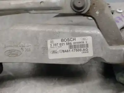 Peça sobressalente para automóvel em segunda mão motor do limpa para brisas por ford fiesta vi (cb1, ccn) 1.25 referências oem iam 8a6117500ag  3397021586