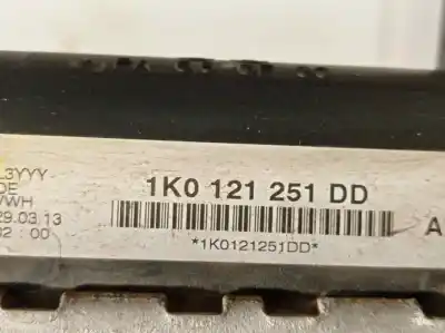 Автозапчасти б/у водяной радиатор за volkswagen caddy ka/kb (2c) 1.6 tdi ссылки oem iam 1k0121251dd  