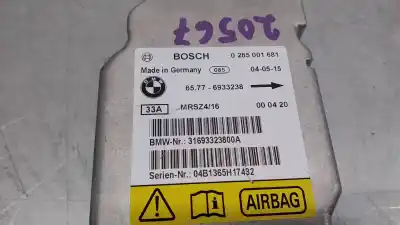 Peça sobressalente para automóvel em segunda mão centralina de airbag por bmw serie 3 berlina (e46) 2.0 16v diesel cat referências oem iam 65776933238  0285001681