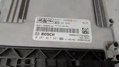 Автозапчасти б/у блок управления двигателем за ford fiesta (cb1) 1.4 tdci cat ссылки oem iam av2112a650gc  0281017831