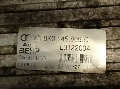 Peça sobressalente para automóvel em segunda mão intercooler por audi a4 berlina (b8) 2.0 16v tdi referências oem iam 8k0145805g  l3122004