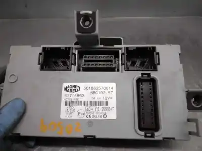 Second-hand car spare part fuse box unit for fiat stilo (192) 1.9 jtd cat oem iam references 51715862  501862570014