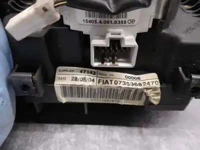 Автозапчастина б/у управління світлом для fiat stilo (192) 1.9 jtd cat посилання на oem iam 07353682470  