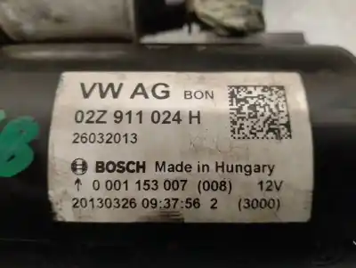Автозапчасти б/у двигатель запускается за volkswagen caddy ka/kb (2c) 1.6 tdi ссылки oem iam 02z911024h  0001153007