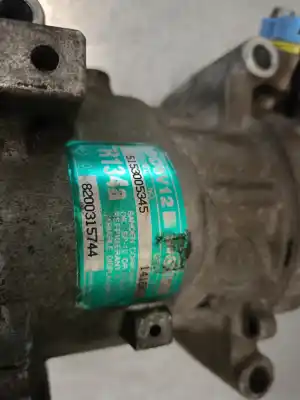 Second-hand car spare part air conditioning compressor for renault clio ii fase ii (b/cb0) 1.5 dci diesel oem iam references 8200315744  1416k