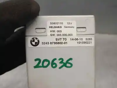 Second-hand car spare part electronic module for bmw x5 (e70) 3.0 turbodiesel oem iam references 32436795802  55892110