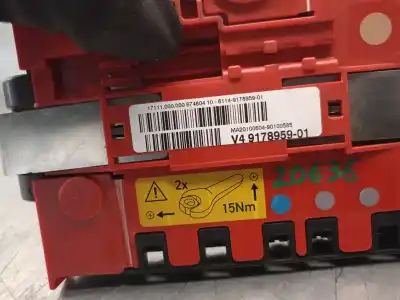 Second-hand car spare part fuse box unit for bmw x5 (e70) 3.0 turbodiesel oem iam references 61149178959  9178959