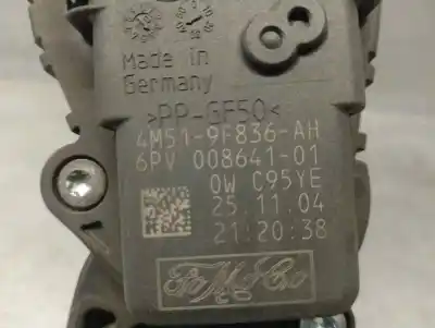 Автозапчастина б/у педальний потенціометр для ford focus c-max (cap) 1.6 tdci cat посилання на oem iam 4m519f836ah  6pv00864101