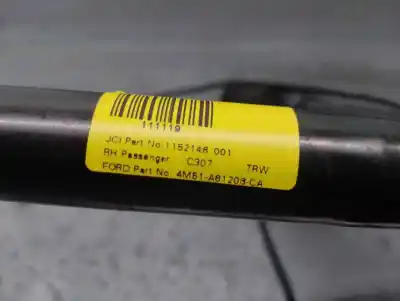Автозапчасти б/у натяжитель правой подушки безопасности за ford focus c-max (cap) 1.6 tdci cat ссылки oem iam 4m51a61208ca  