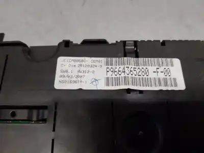 Автозапчастина б/у панель інструментів для citroen c4 picasso i monospace (ud_) 1.6 hdi посилання на oem iam p9664365280  ns01696101