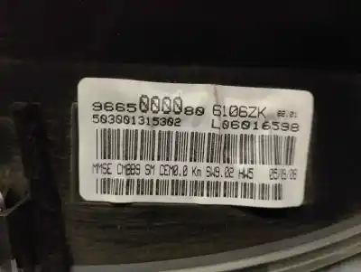 Peça sobressalente para automóvel em segunda mão quadrante por peugeot partner tepee 1.6 hdi referências oem iam 9665000080  503001315302