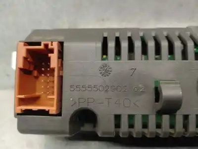 Pièce détachée automobile d'occasion écran multifonctions pour peugeot partner tepee 1.6 hdi références oem iam 5555502902  