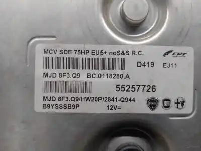 Second-hand car spare part ecu engine control for citroen nemo 1.3 hdi fap oem iam references 55257726  b9ysssb9p