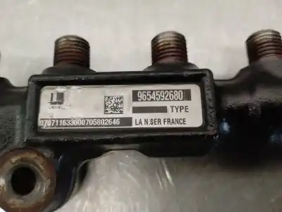 Pezzo di ricambio per auto di seconda mano rampa iniettori per citroen c4 picasso i monospace (ud_) 1.6 hdi riferimenti oem iam 9654592680  