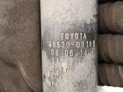 Автозапчасти б/у задний левый амортизатор за toyota yaris (ksp9/scp9/nlp9) 1.4 turbodiesel cat ссылки oem iam 485300d180  
