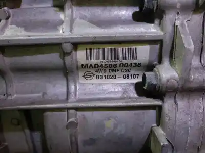 Second-hand car spare part gearbox for ssangyong rexton 2.7 turbodiesel cat oem iam references g3102008107 3102008106 mad450600436