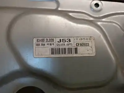 Автозапчасти б/у задний правый стеклорегулятор за hyundai i30 (fd) 1.6 crdi ссылки oem iam 834802l020   Автозапчасти б/у задний правый стеклорегулятор за hyundai i30 (fd) 1.6 crdi ссылки oem iam 834802l020