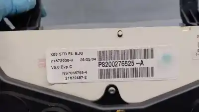 Автозапчастина б/у панель інструментів для renault clio ii fase ii (b/cb0) 1.5 dci diesel посилання на oem iam p8200276525a  216726389