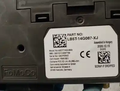 Peça sobressalente para automóvel em segunda mão módulo eletrônico por ford puma (j2k, cf7) 1.0 ecoboost mhev referências oem iam lb5t14g087xj  