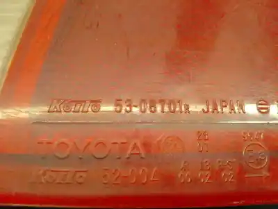 Автозапчастина б/у правий ліхтар для toyota yaris (ncp1/nlp1/scp1) 1.0 cat посилання на oem iam 8155152130 kotto 5308701 8155152130