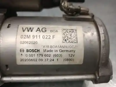 İkinci el araba yedek parçası motor çalisiyor için volkswagen golf vii lim. (bq1) 1.5 16v tsi act oem iam referansları 02m911022f 0001179602 bosch 02z911024d