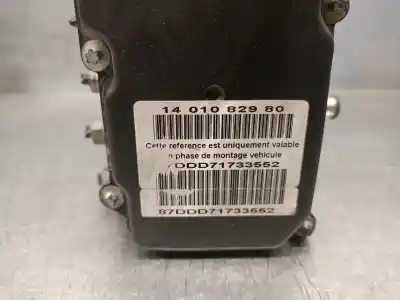 Автозапчастина б/у абс для fiat scudo combi (272) 1.6 jtdm cat посилання на oem iam 1400513280 0265231550 bosch 