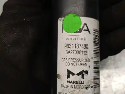 Автозапчасти б/у правый задний амортизатор за peugeot 208 ii (ub_, up_, uw_, uj_) 1.2 puretech 100 ссылки oem iam 9831187480 sa27000112 marelli 9831187480