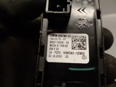 Автозапчасти б/у выключатель левого переднего окна за peugeot 208 ii (ub_, up_, uw_, uj_) 1.2 puretech 100 ссылки oem iam 98421760zd  