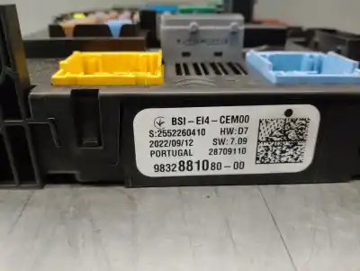 Автозапчасти б/у блок реле/предохранителей за peugeot 208 ii (ub_, up_, uw_, uj_) 1.2 puretech 100 ссылки oem iam 9832881080 2552260410 