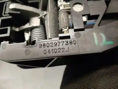 Автозапчасти б/у задняя левая наружная ручка за peugeot 208 ii (ub_, up_, uw_, uj_) 1.2 puretech 100 ссылки oem iam   